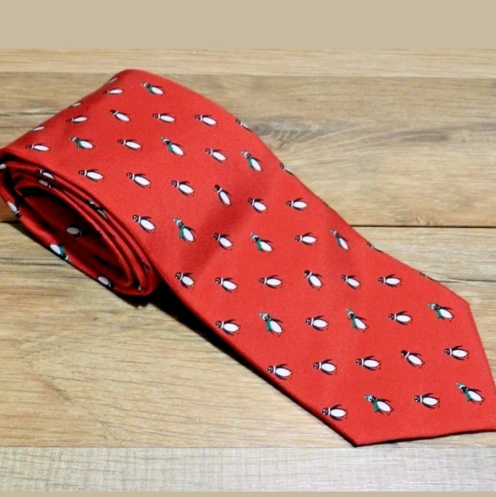 Tommy Hilfigure Mens Penguin Tie